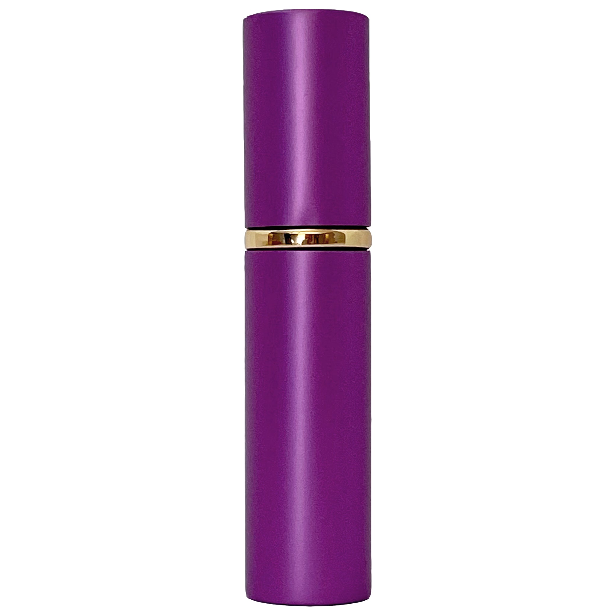 6ml 0.2oz Purple Perfume Glass Spray Deluxe Bottles Gold Atomizers