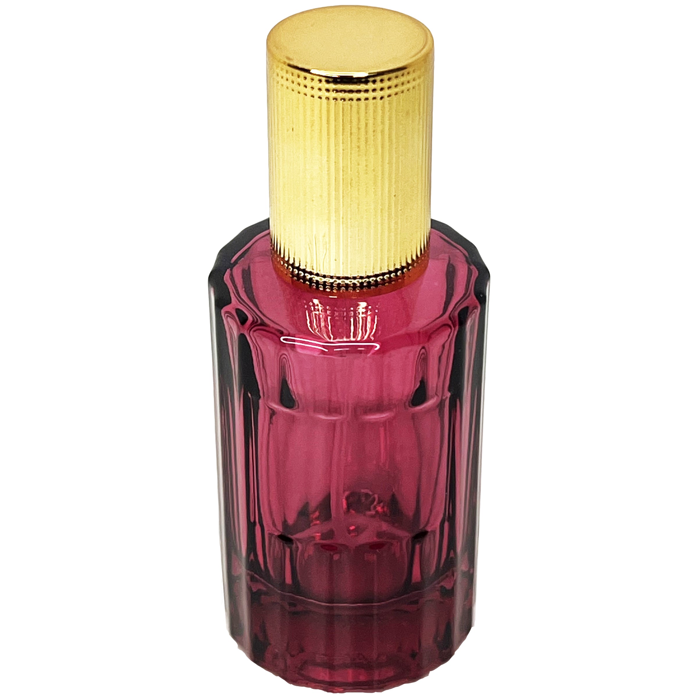 30ml 1oz colored glass cylinder perfume spray bottles