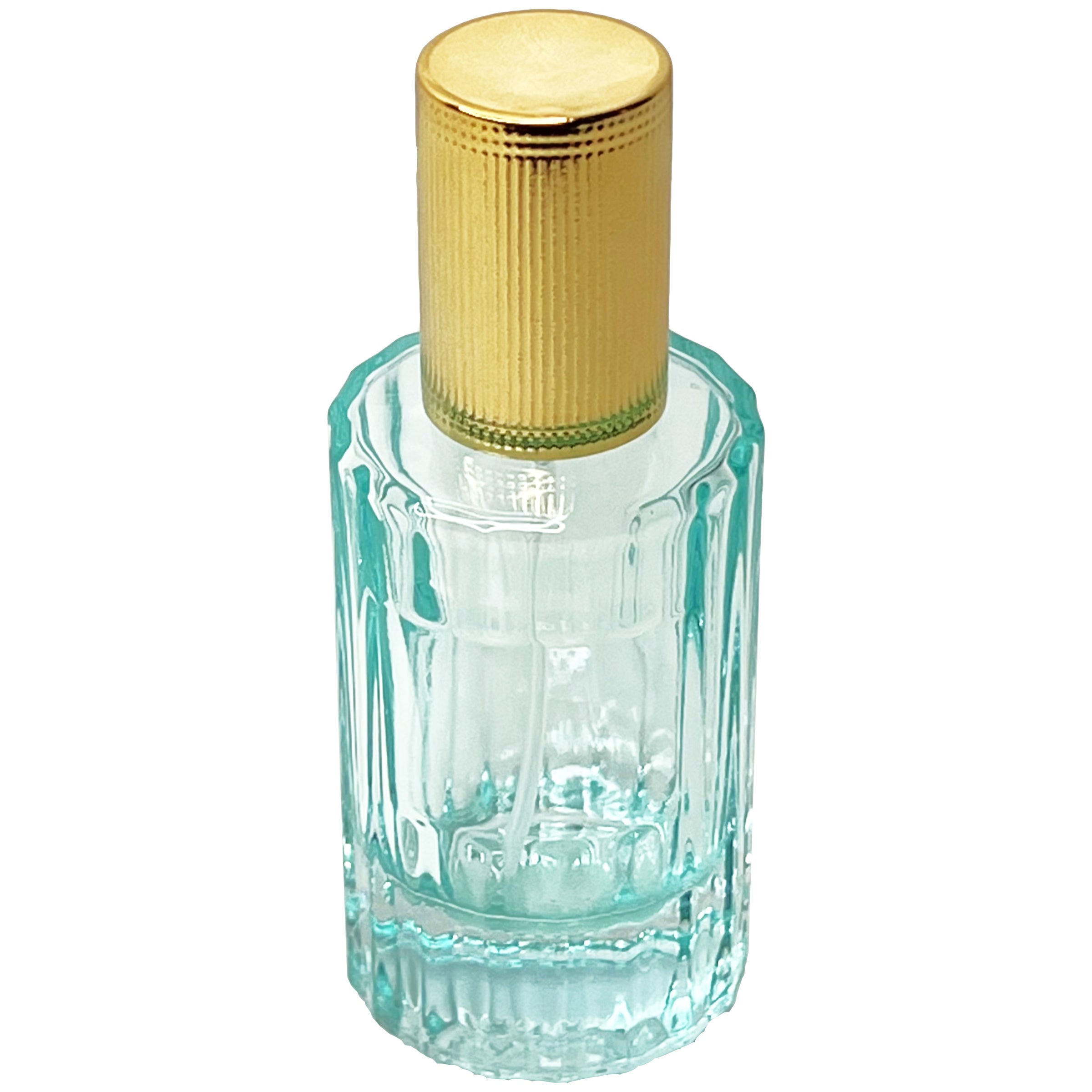 30ml 1oz colored glass cylinder perfume spray bottles