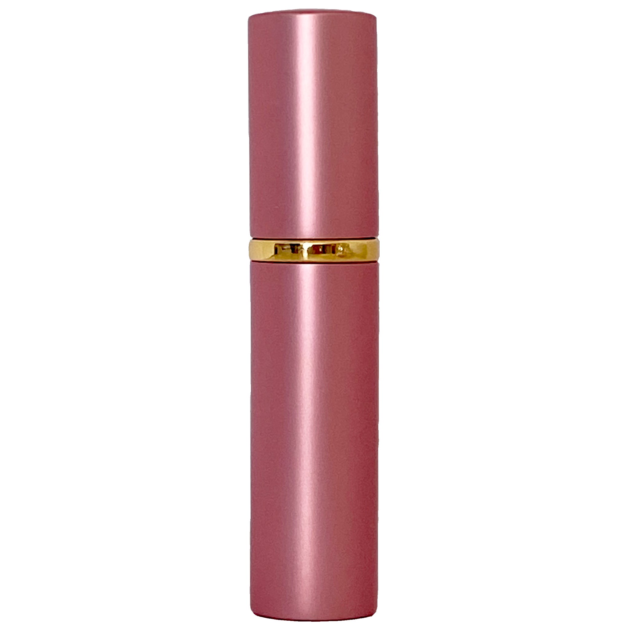 6ml 0.2oz Pink Perfume Glass Spray Deluxe Bottles Gold Atomizers