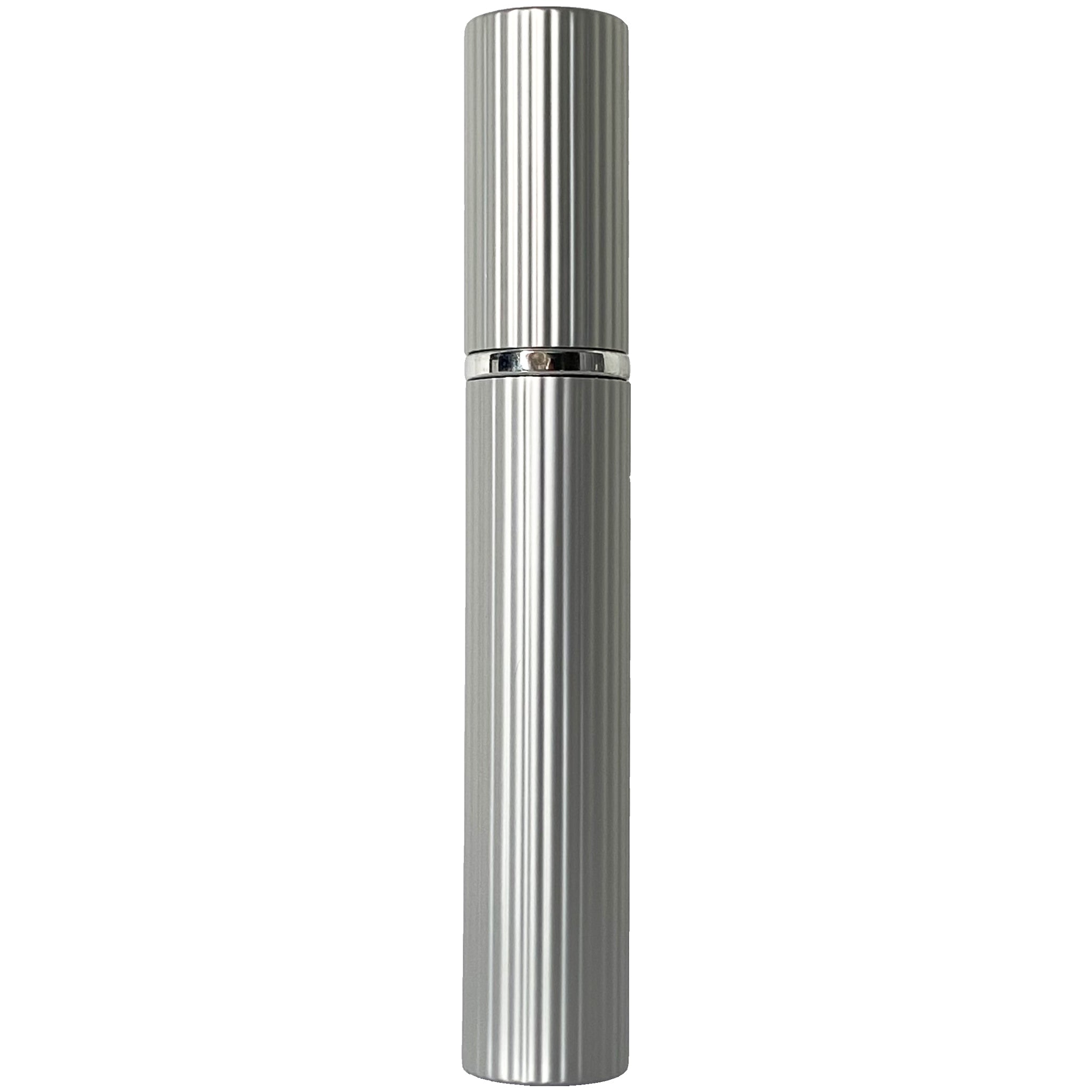 8ml 0.27oz Perfume Glass Spray Deluxe Bottles Silver Atomizers