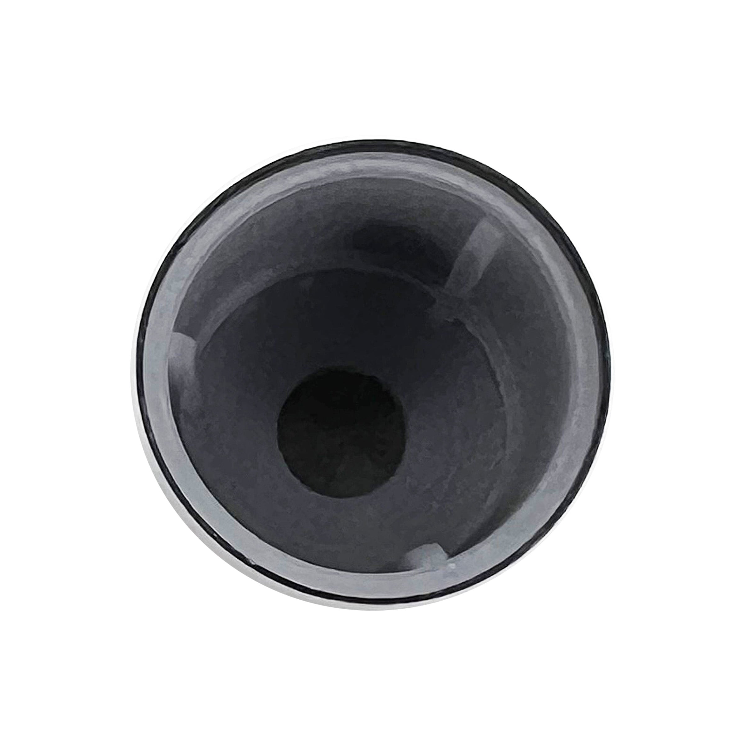 15/410 high quality matte aluminum fine mist screw on sprayers and lids