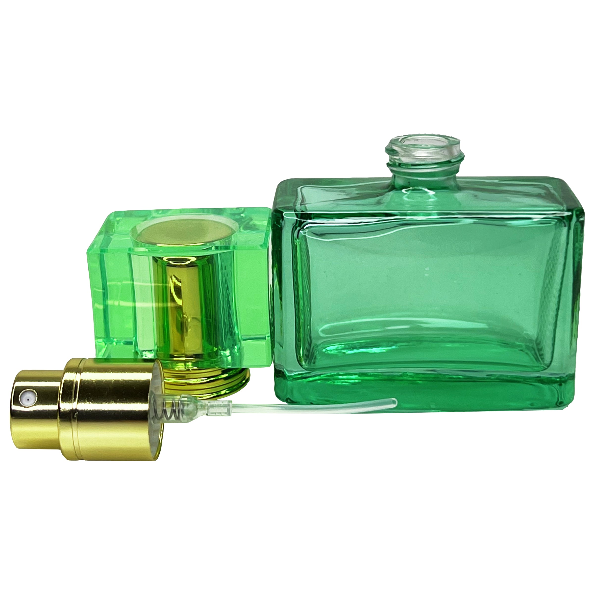 25ml 0.85oz colored glass perfume spray bottles