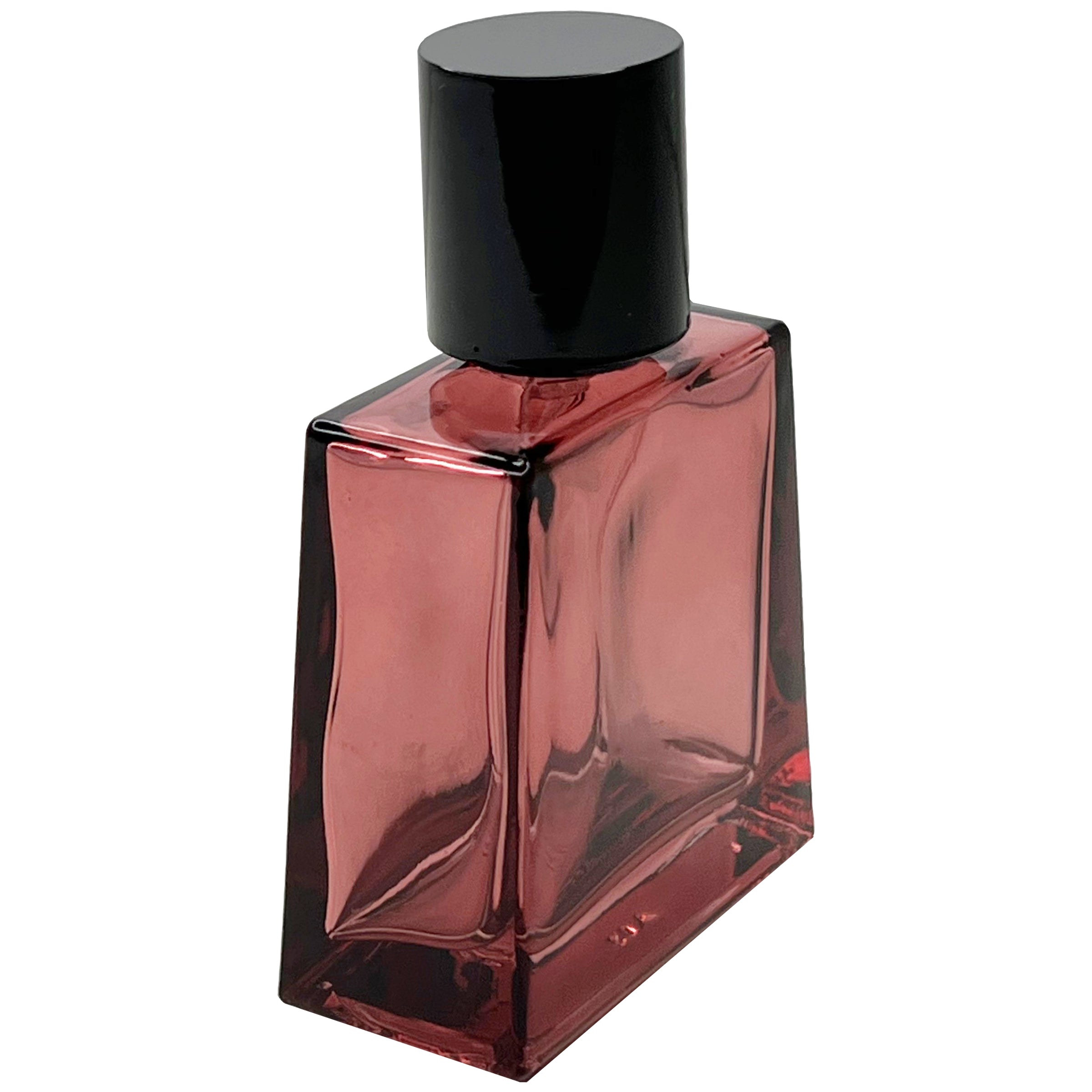 30ml 1oz colored glass trapezoid perfume spray bottles