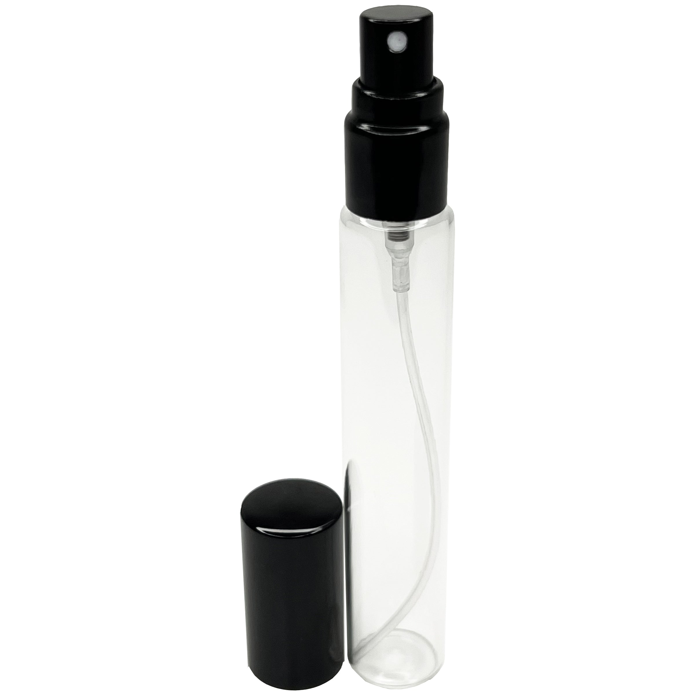 15ml 0.5oz glass spray bottles aluminum pumps lids