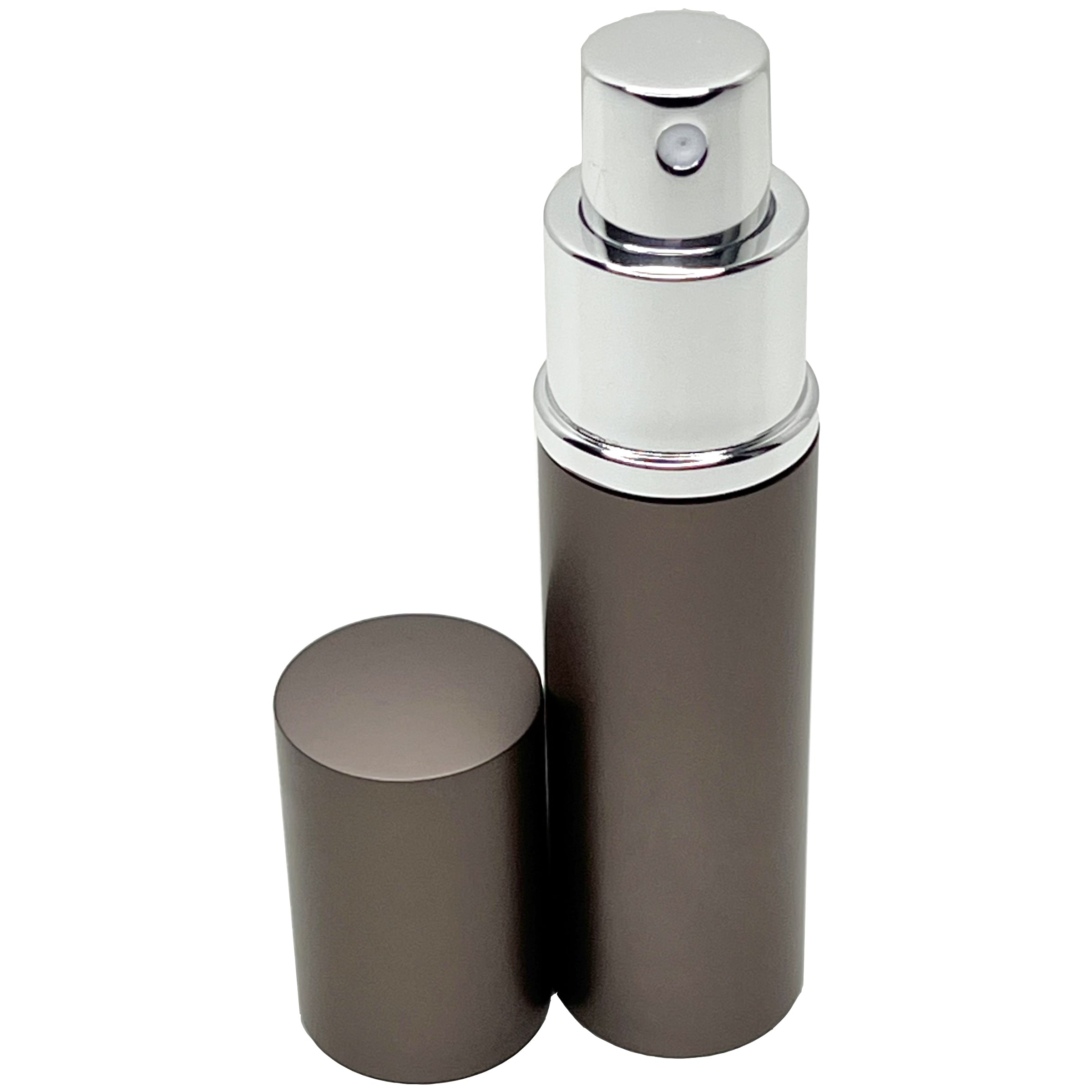 10ml 0.33oz perfume glass spray bottles deluxe coffee metal shell