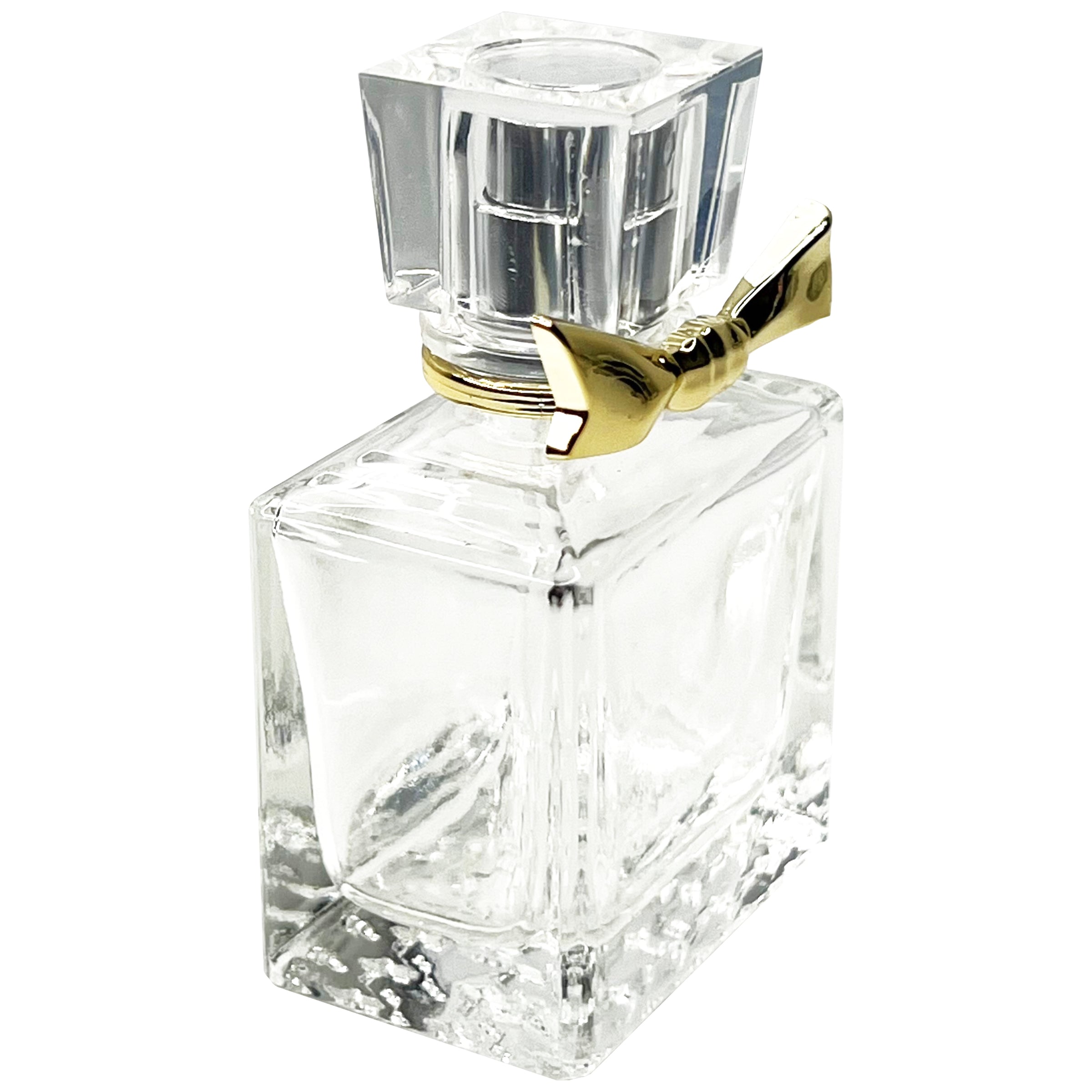 30ml 1oz Bow thick glass perfume spray bottles