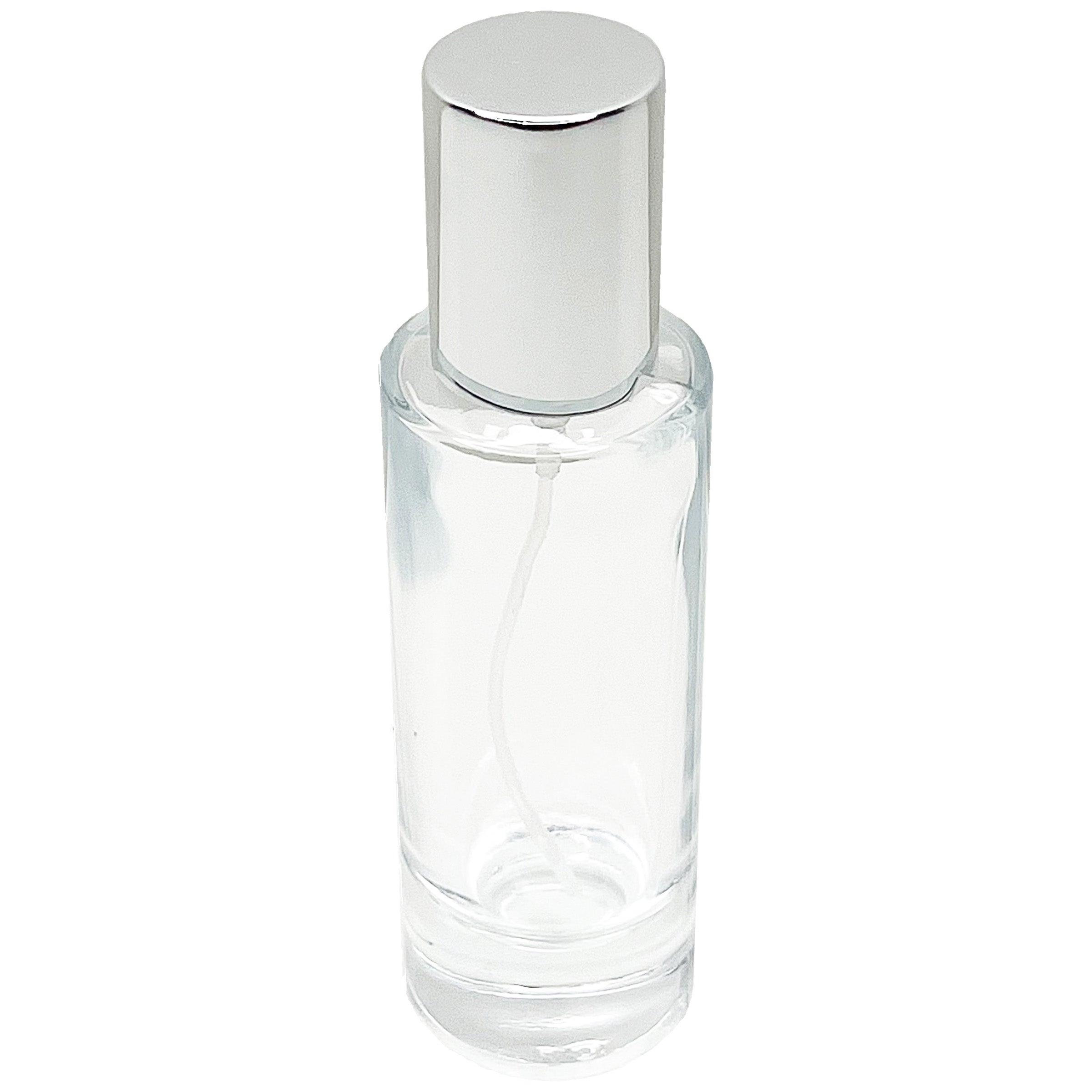 30ml 1oz thick glass cylinder perfume bottles 15mm sprayer