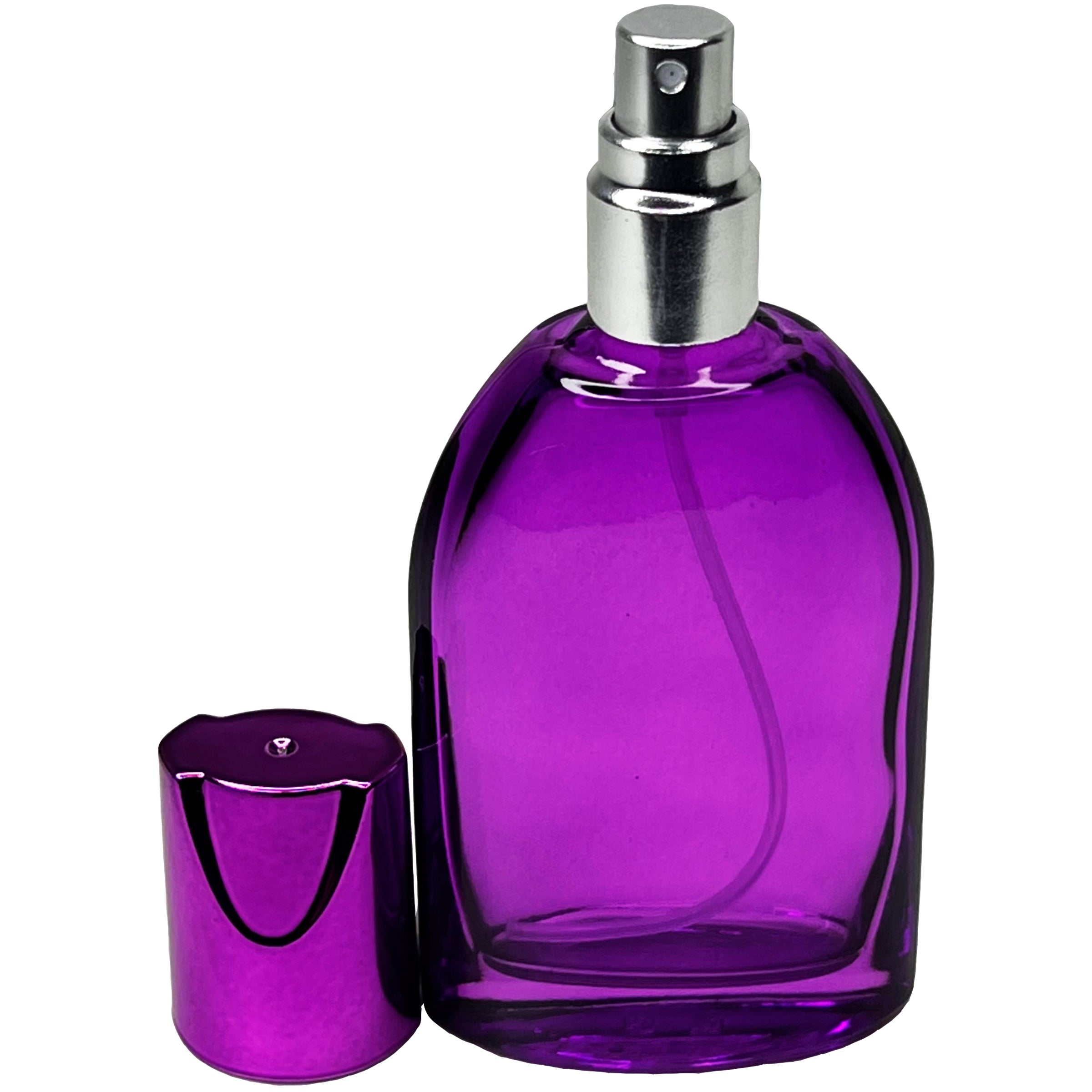 30ml 1oz colored glass slim perfume spray bottles