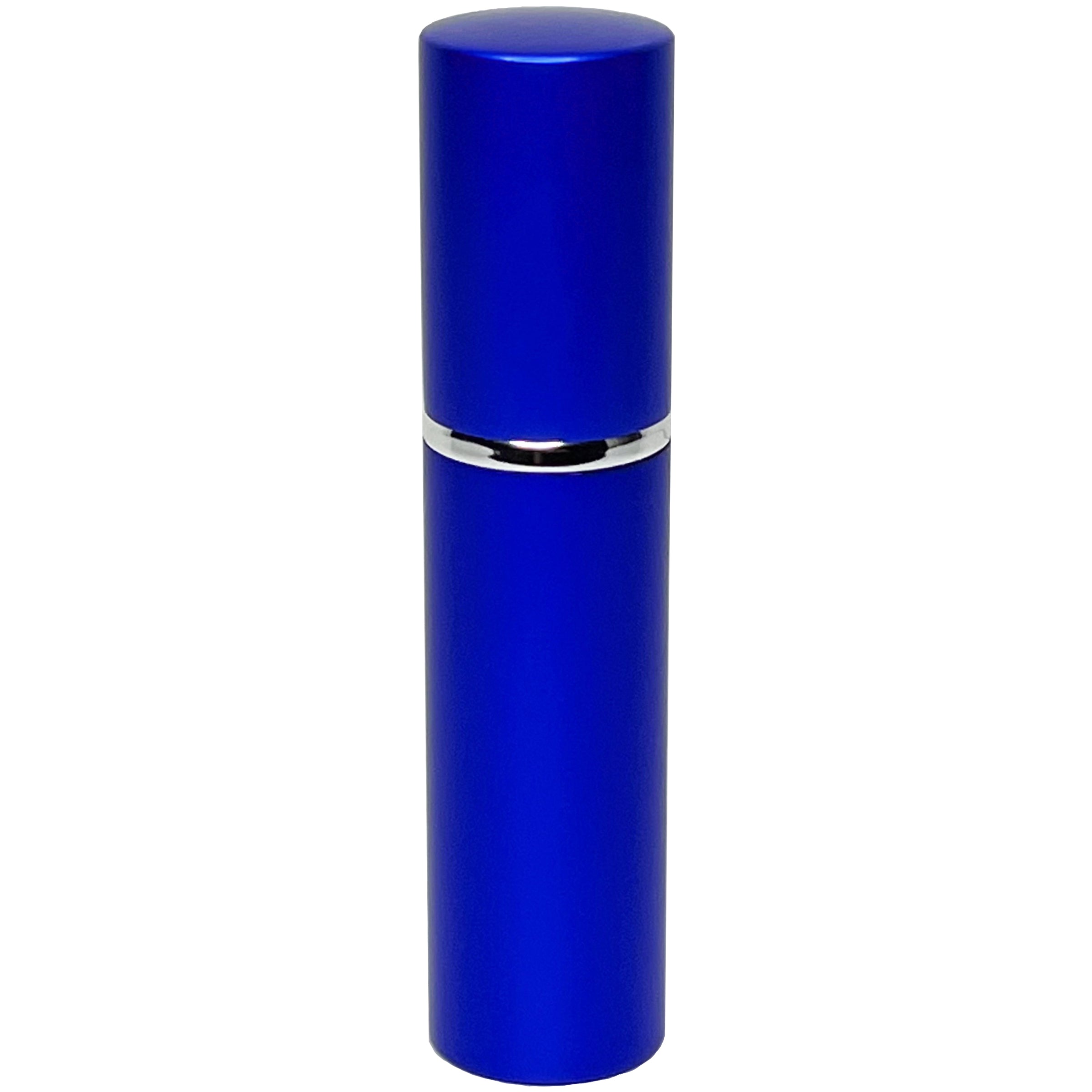 10ml 0.33oz royal blue perfume glass spray bottles metal shell