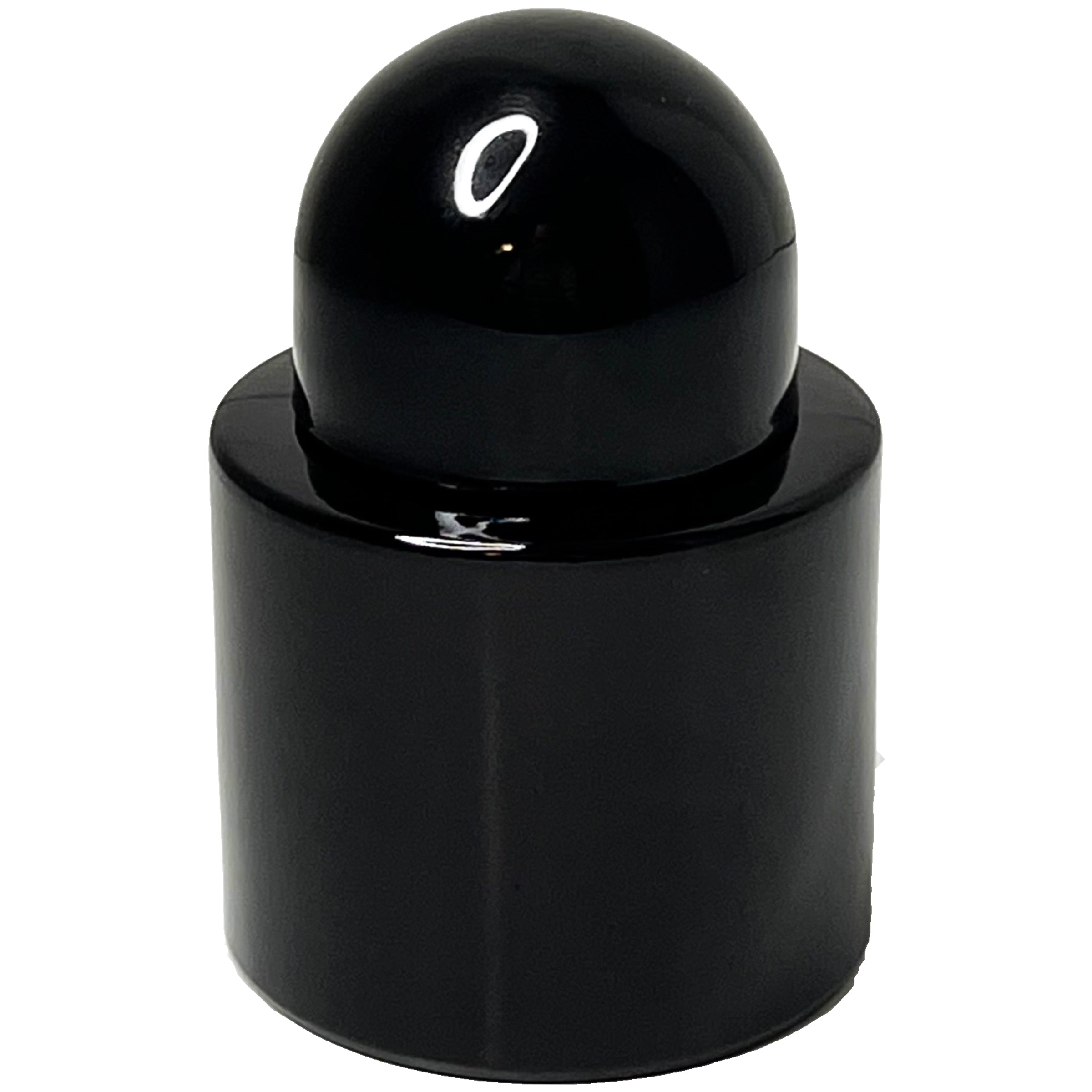 30ml 1oz round black white empty perfume glass spray bottles