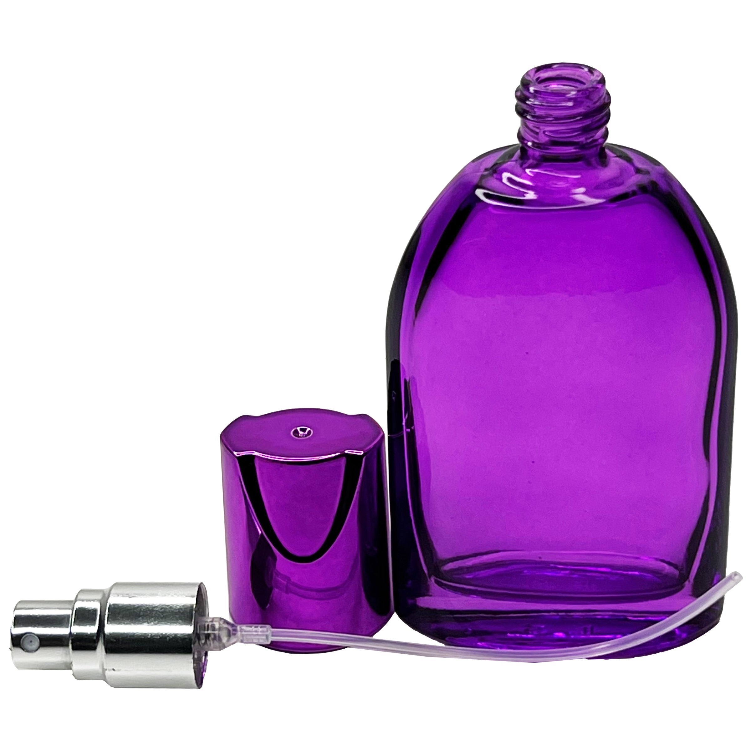 30ml 1oz colored glass slim perfume spray bottles