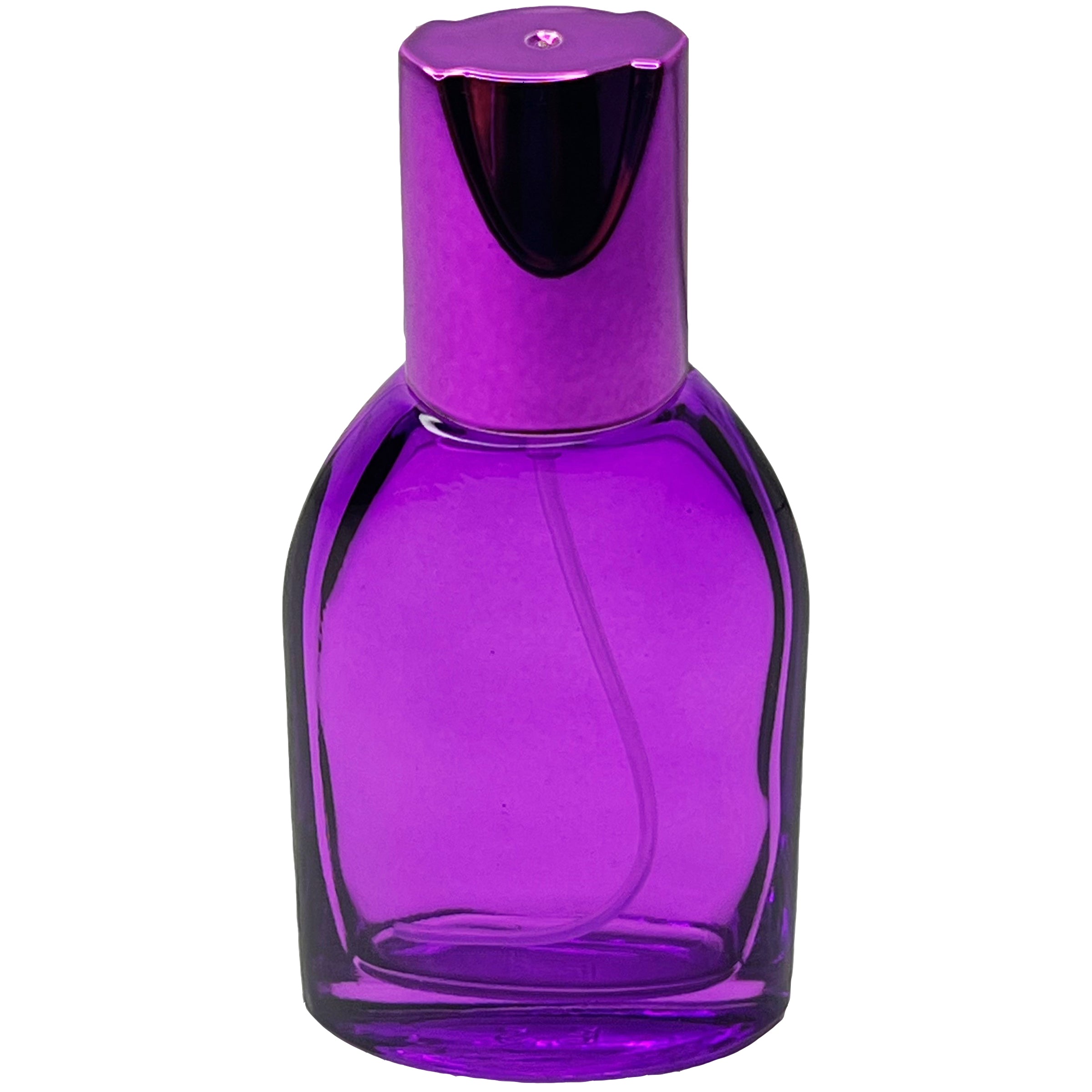 30ml 1oz colored glass slim perfume spray bottles