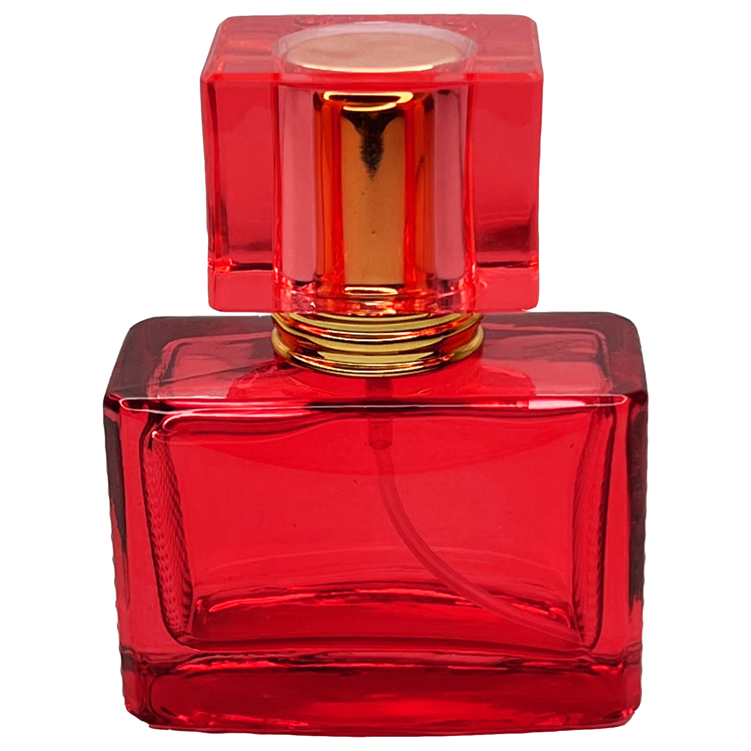 25ml 0.85oz colored glass perfume spray bottles