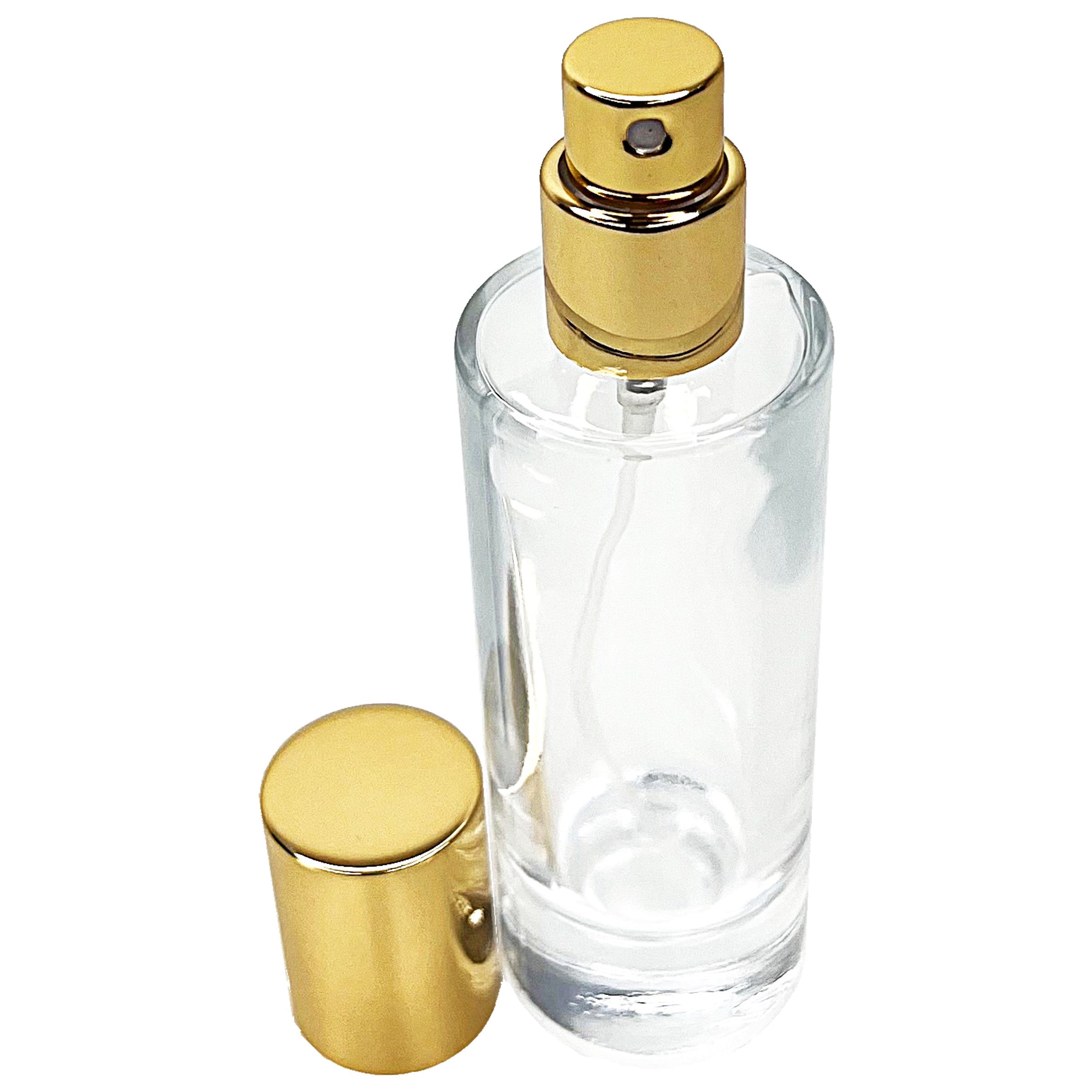 30ml 1oz thick glass cylinder perfume bottles 15mm sprayer