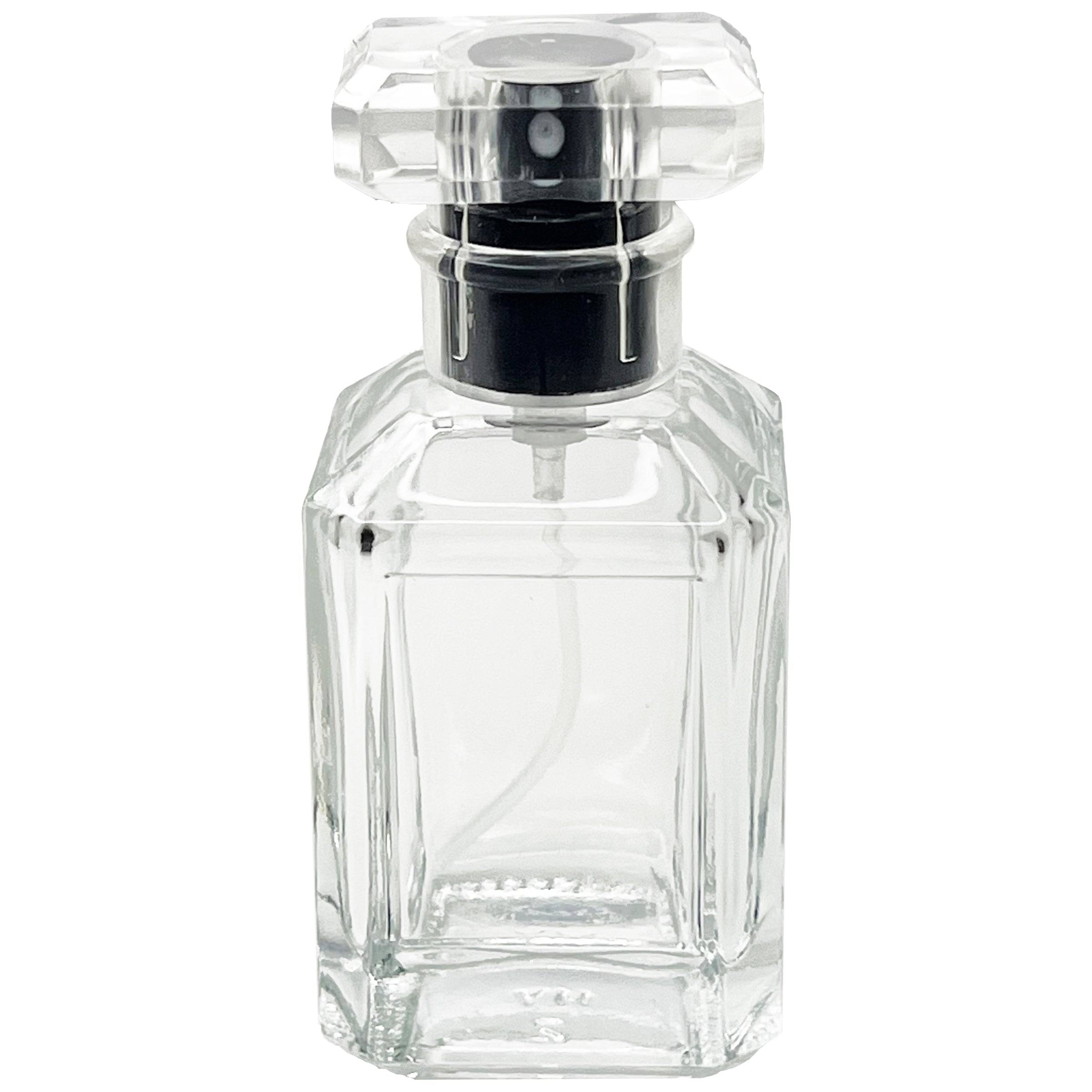 30ml 1oz beveled glass perfume spray bottles