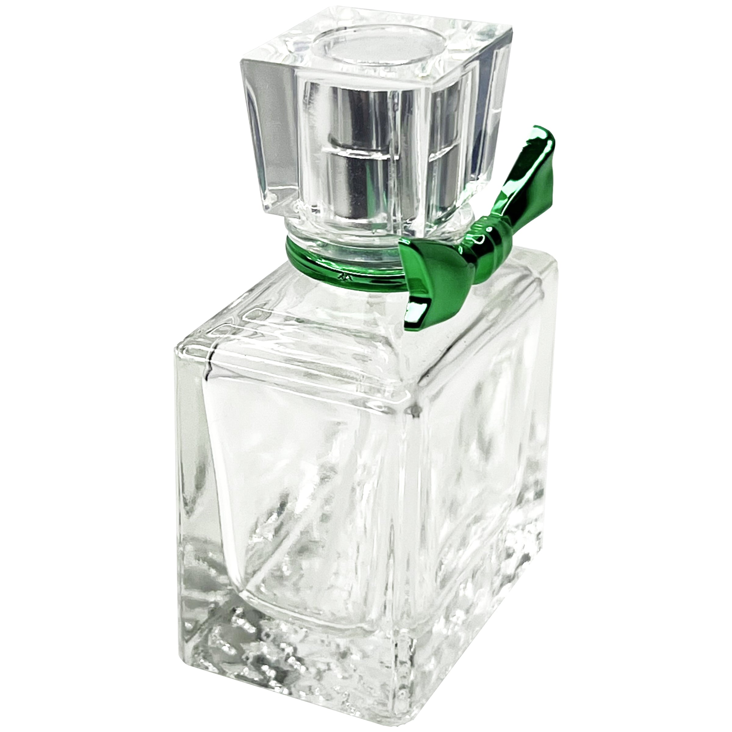 30ml 1oz Bow thick glass perfume spray bottles