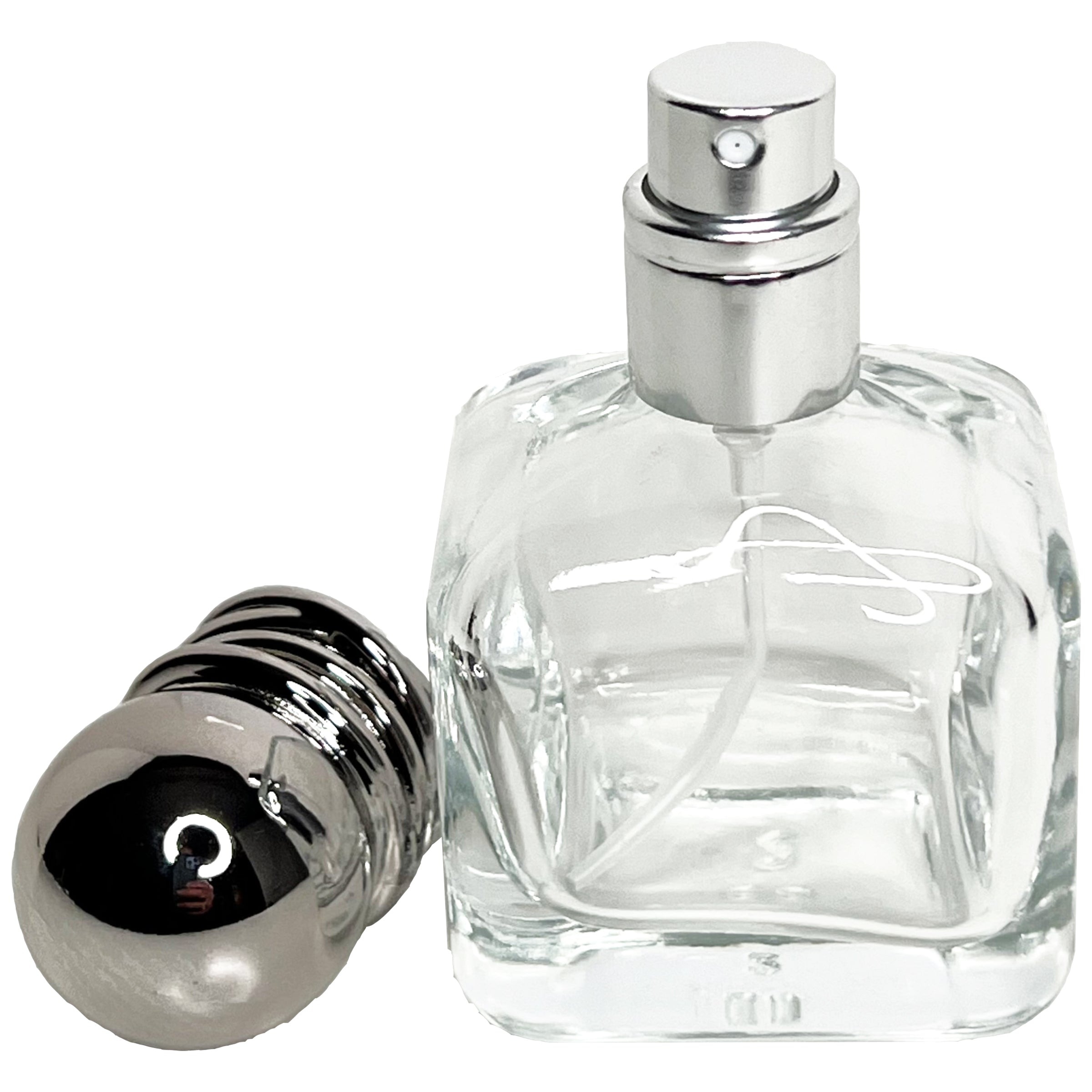 30ml 1oz shaker glass perfume spray bottles