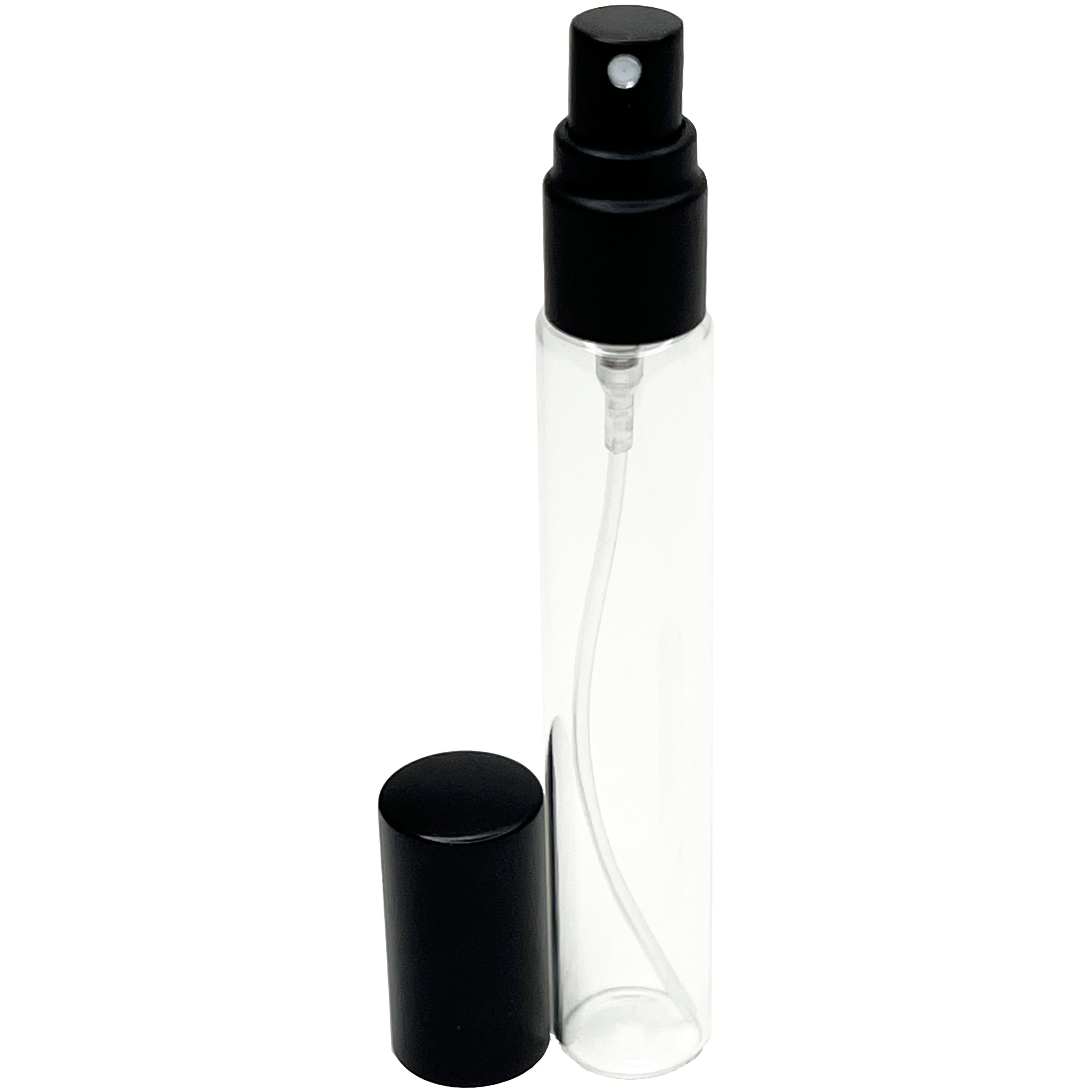 15ml 0.5oz glass spray bottles aluminum pumps lids