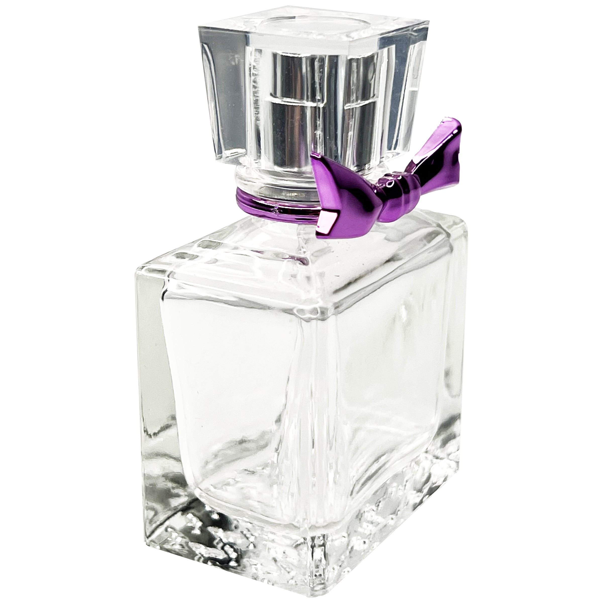 30ml 1oz Bow thick glass perfume spray bottles