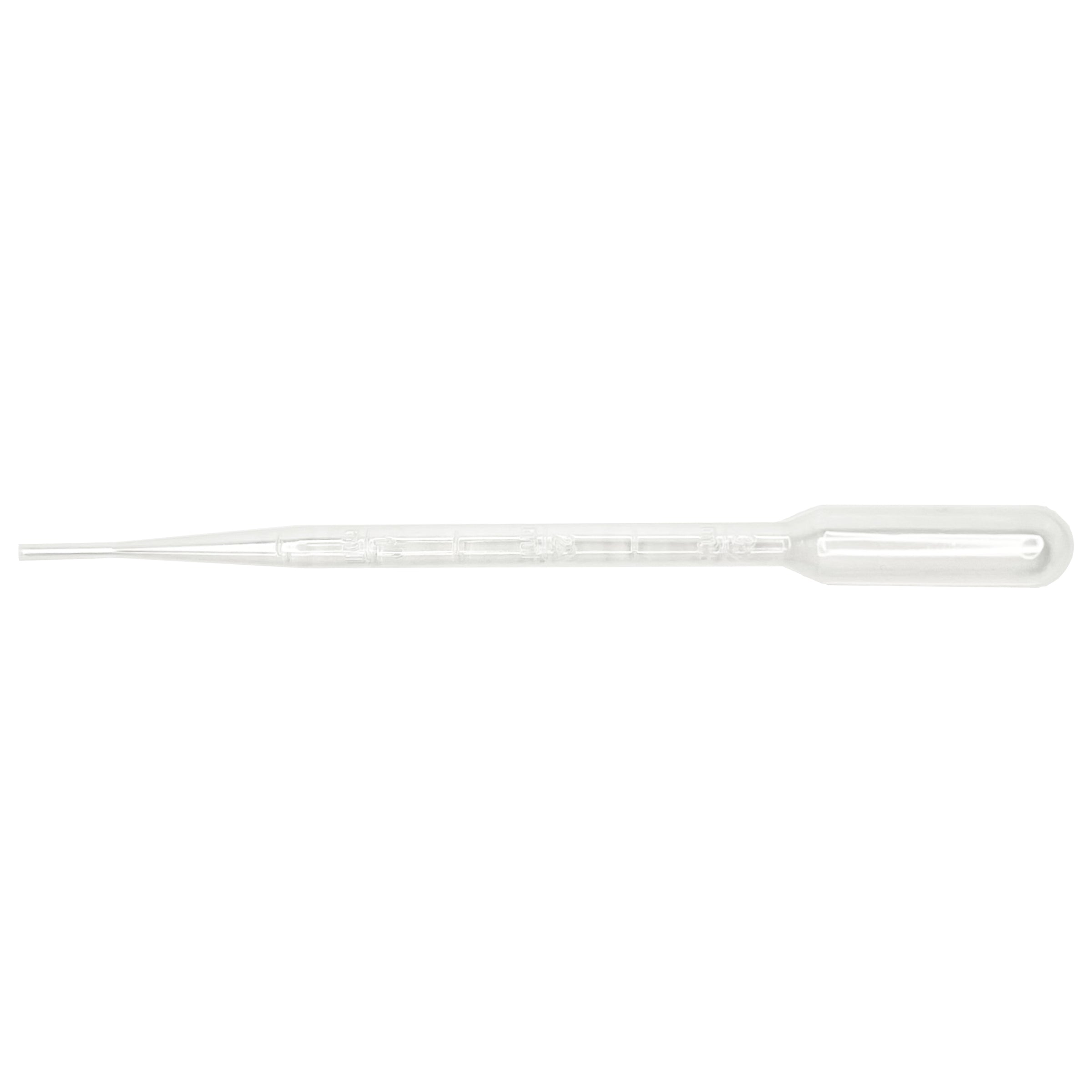 Mini 3ml graduated plastic transfer pipette for perfume and oils