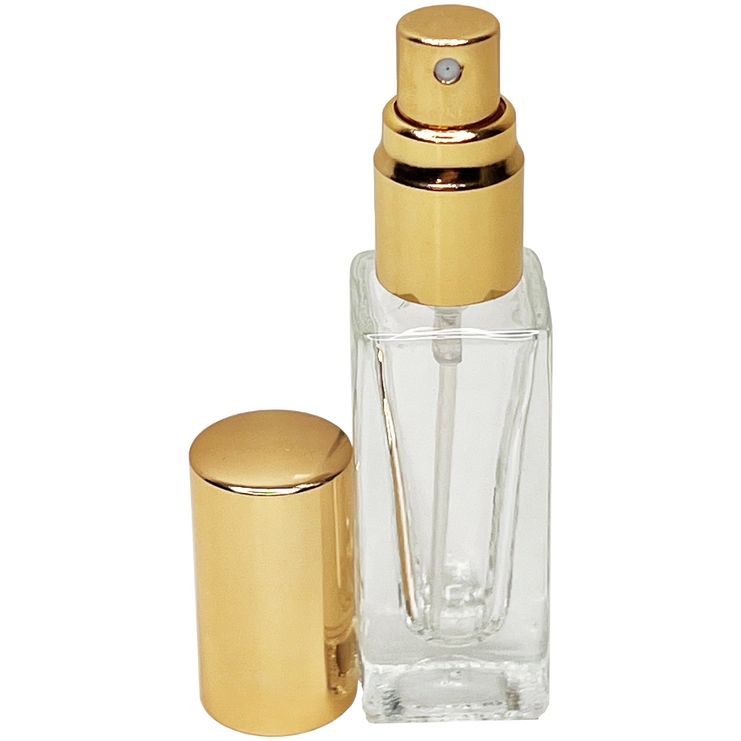 6ml .2oz Thick Glass mini perfume spray bottles 3 pack samples