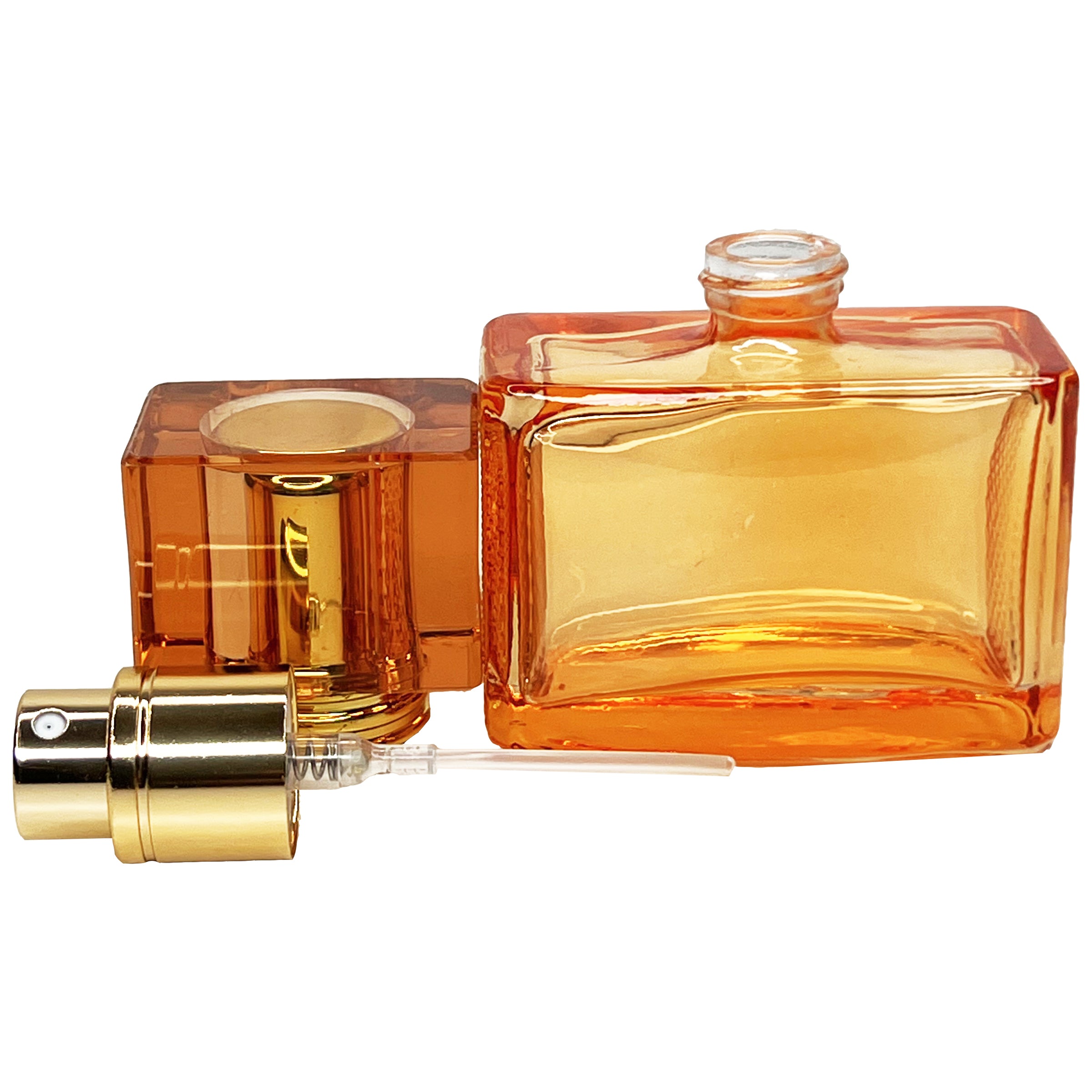 Amber glass perfume online bottles