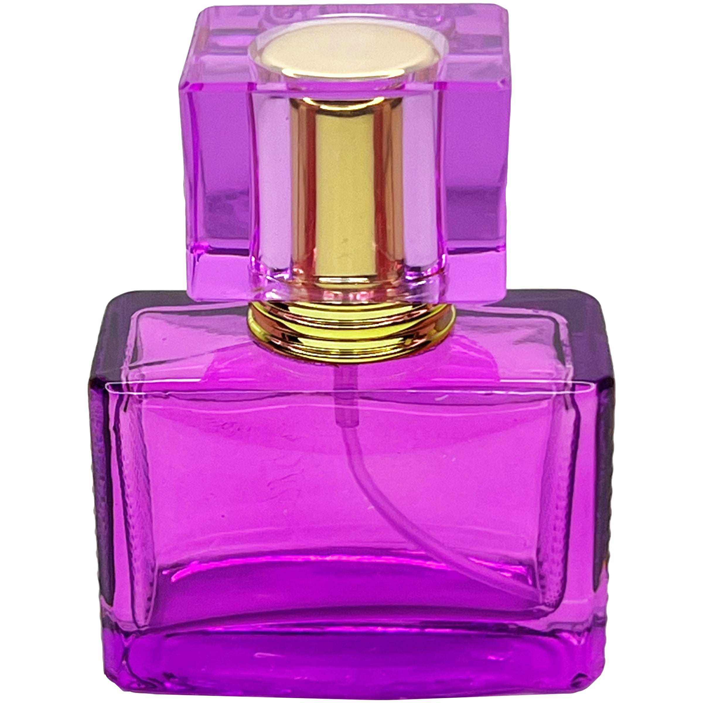 25ml 0.85oz colored glass perfume spray bottles