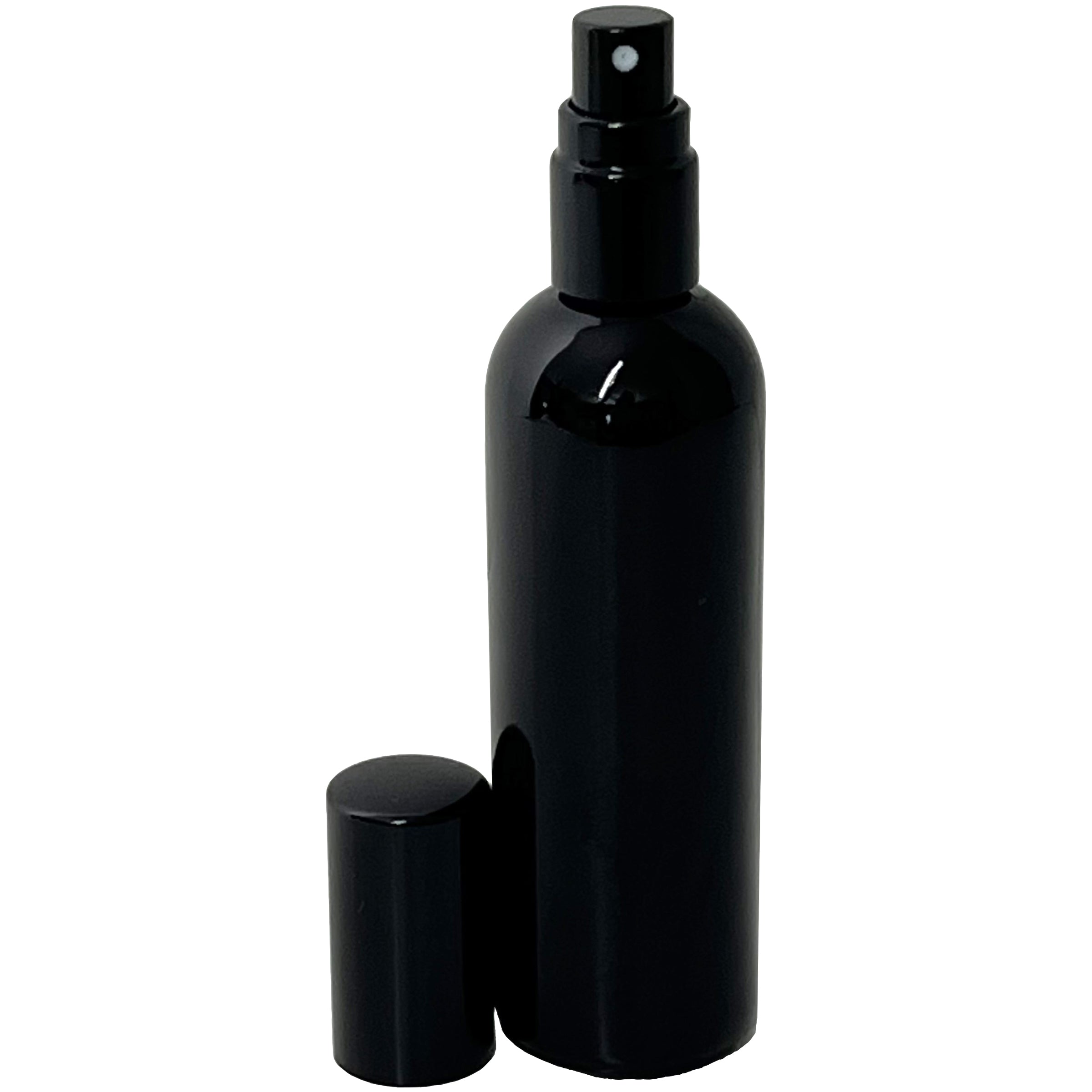 30ml 1oz all black glass perfume bottles cylinder