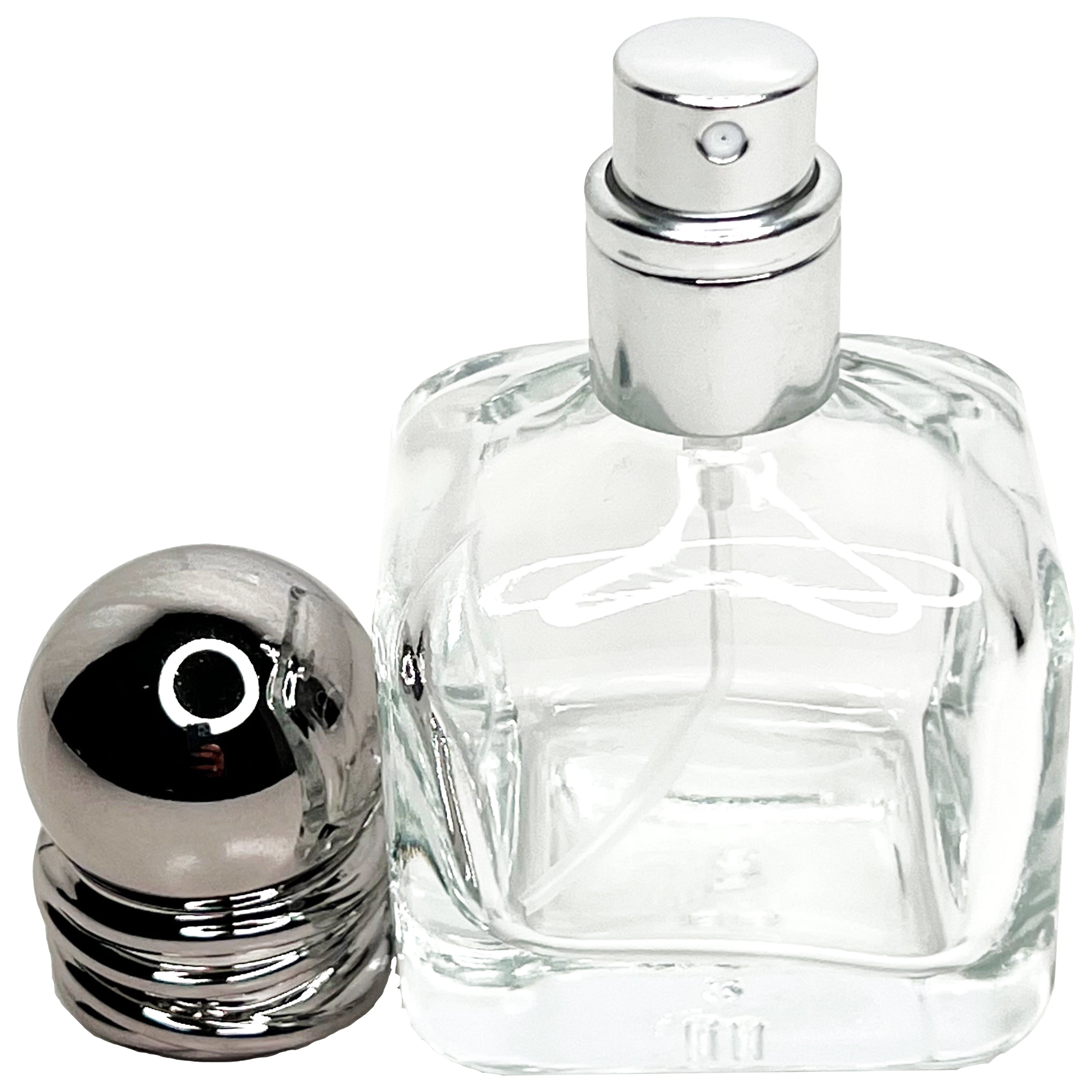 30ml 1oz shaker glass perfume spray bottles