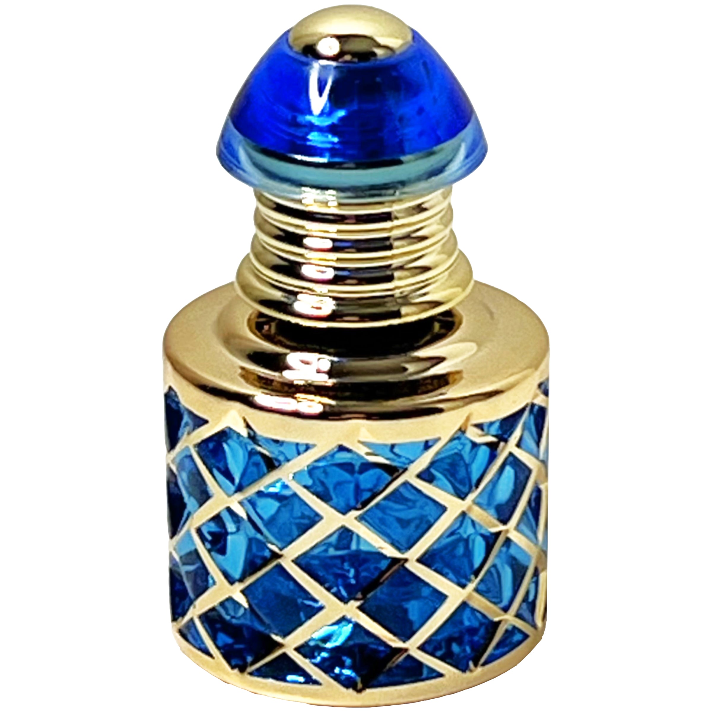 8ml colored glass uv gold attar perfume oil bottles dipstick