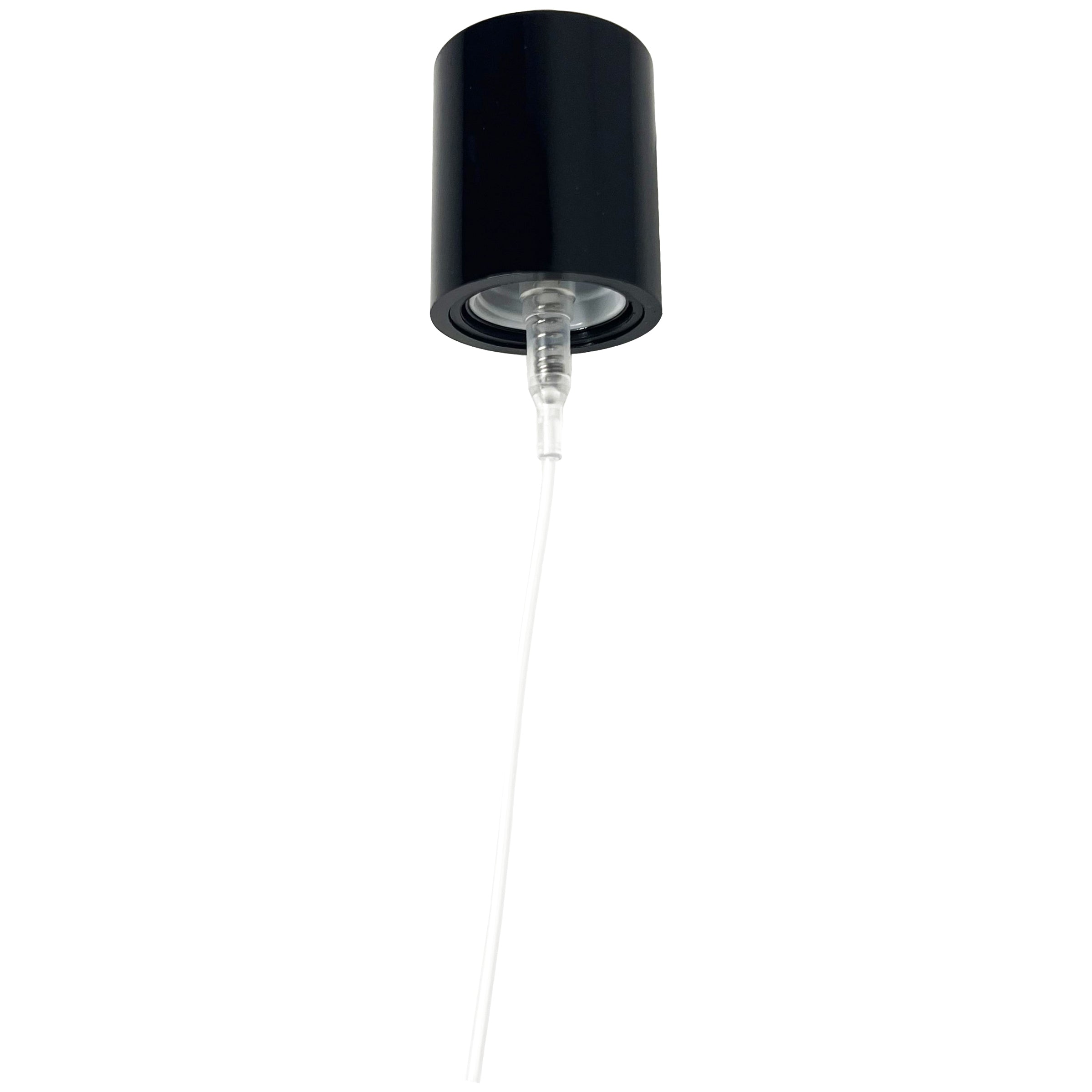 15/410 high quality fine mist screw on black sprayers and lids