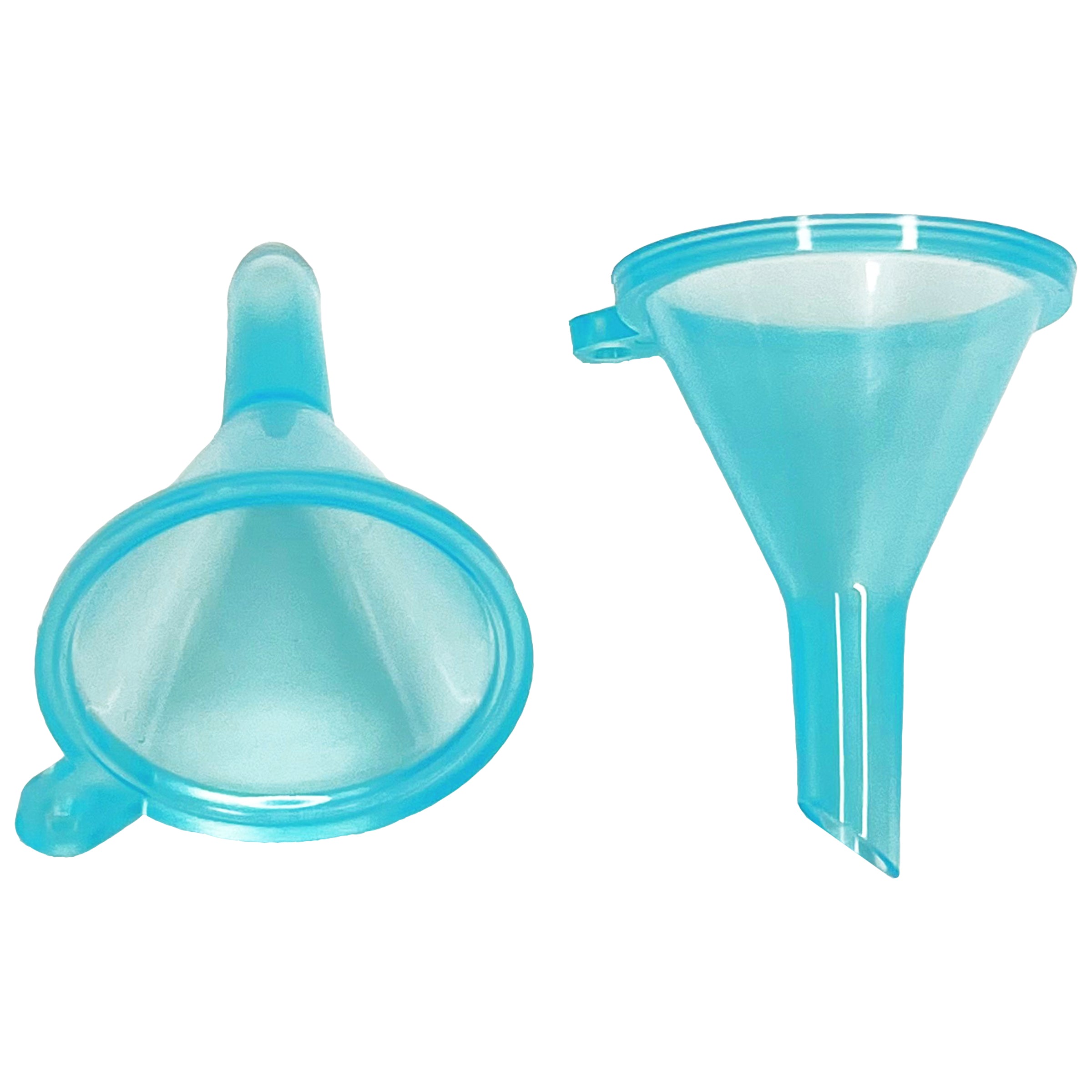 Mini plastic funnels