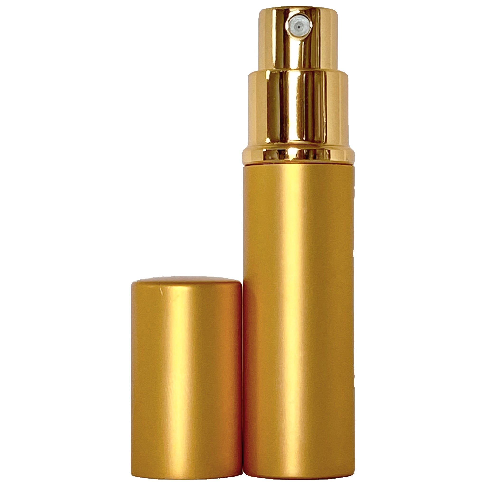 6ml 0.2oz Perfume Glass Spray Deluxe Bottles Gold Atomizers