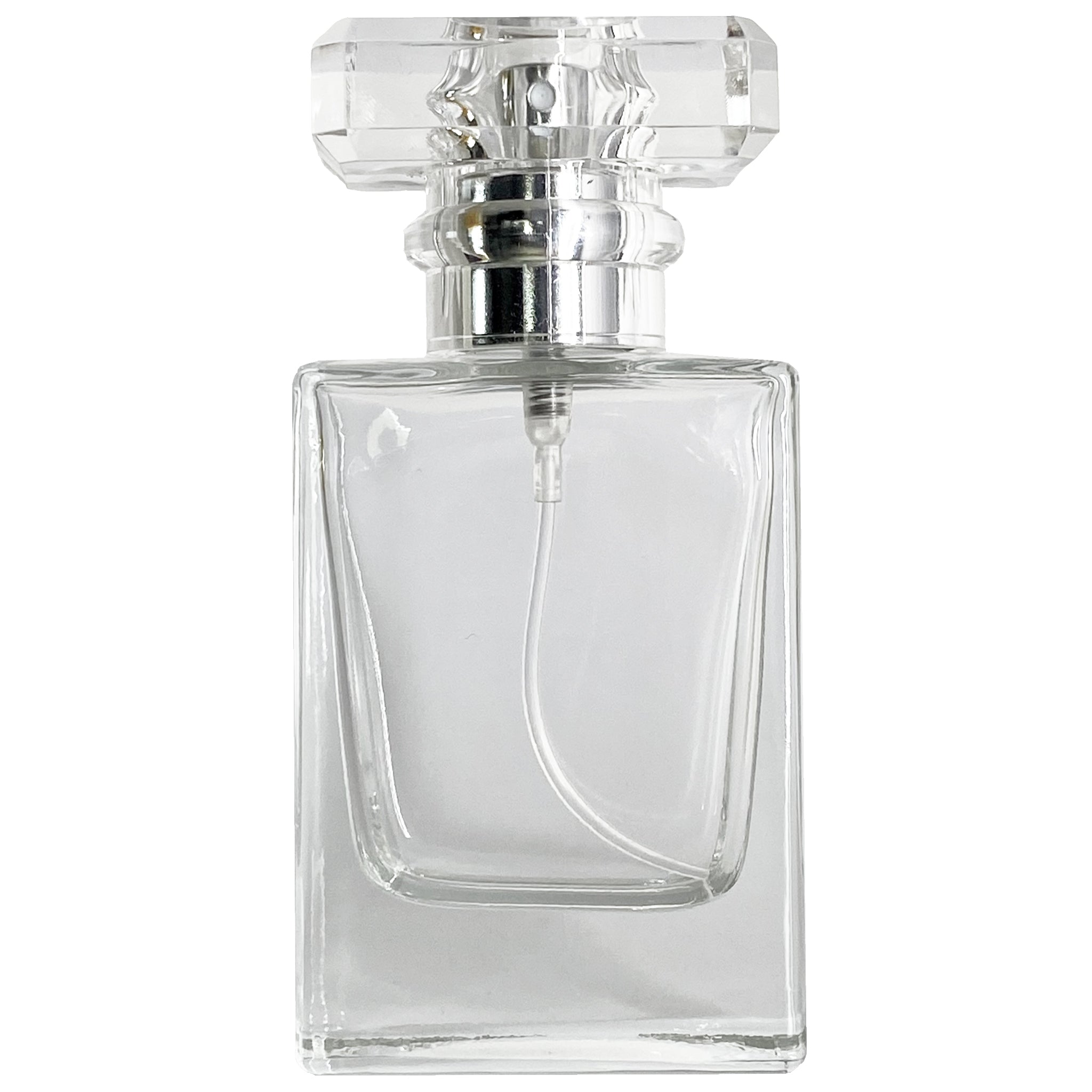 Black Square Perfume Bottle, 30ml Perfume Bottle