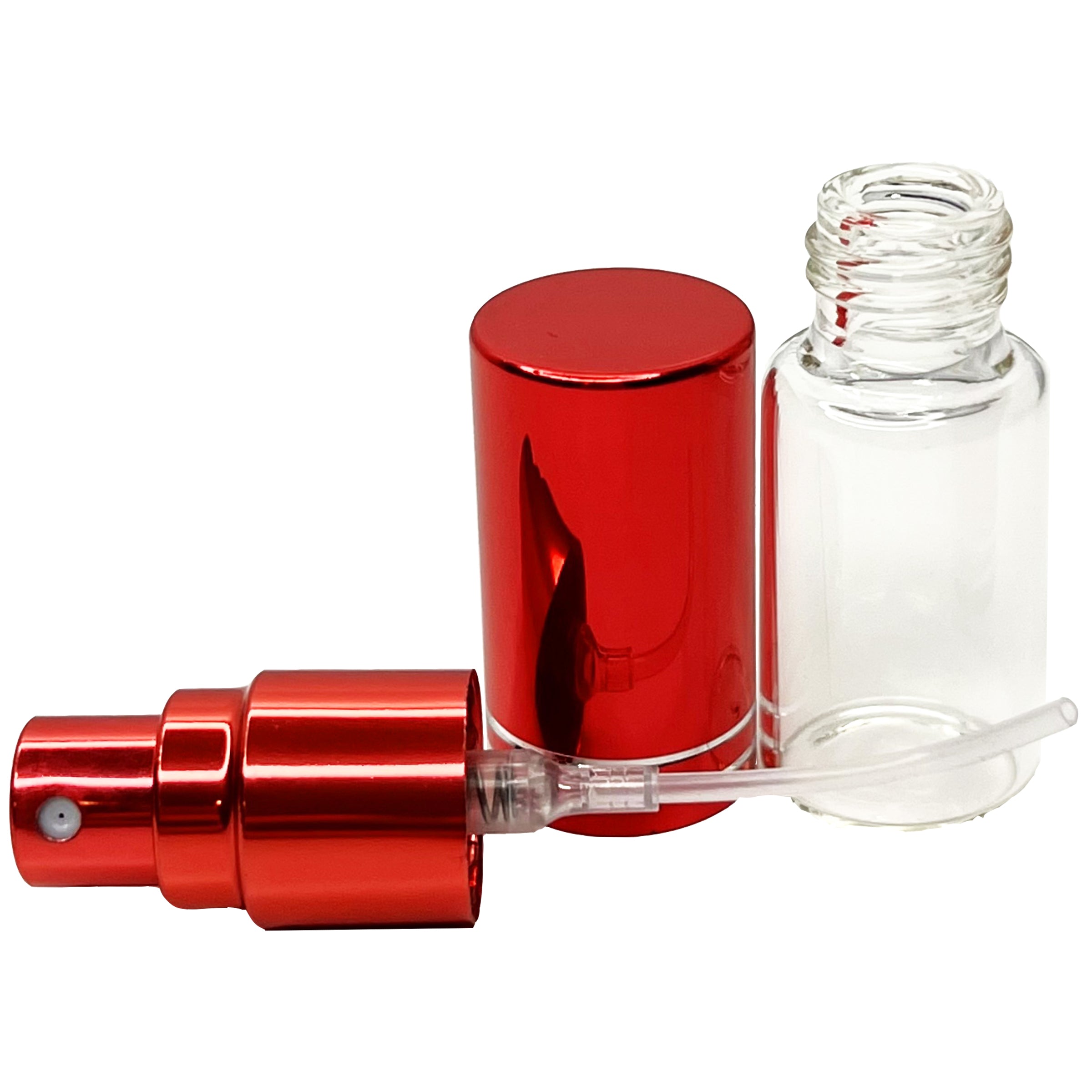 5ml 0.17oz Perfume Glass Spray Bottles Red Line Cap